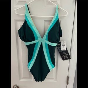 Miraclesuit Trilogy Green Women’s Bathing Suit